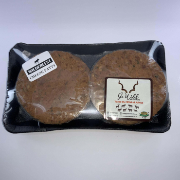 Go Wild Halaal Game Cheese Patty